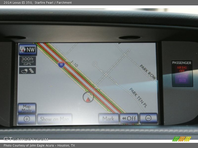 Starfire Pearl / Parchment 2014 Lexus ES 350