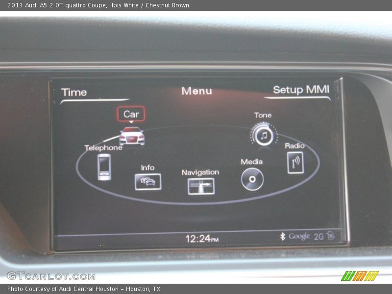 Ibis White / Chestnut Brown 2013 Audi A5 2.0T quattro Coupe