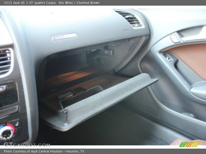 Ibis White / Chestnut Brown 2013 Audi A5 2.0T quattro Coupe