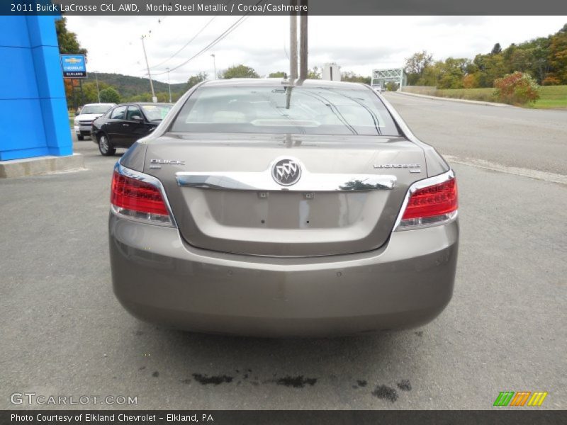 Mocha Steel Metallic / Cocoa/Cashmere 2011 Buick LaCrosse CXL AWD