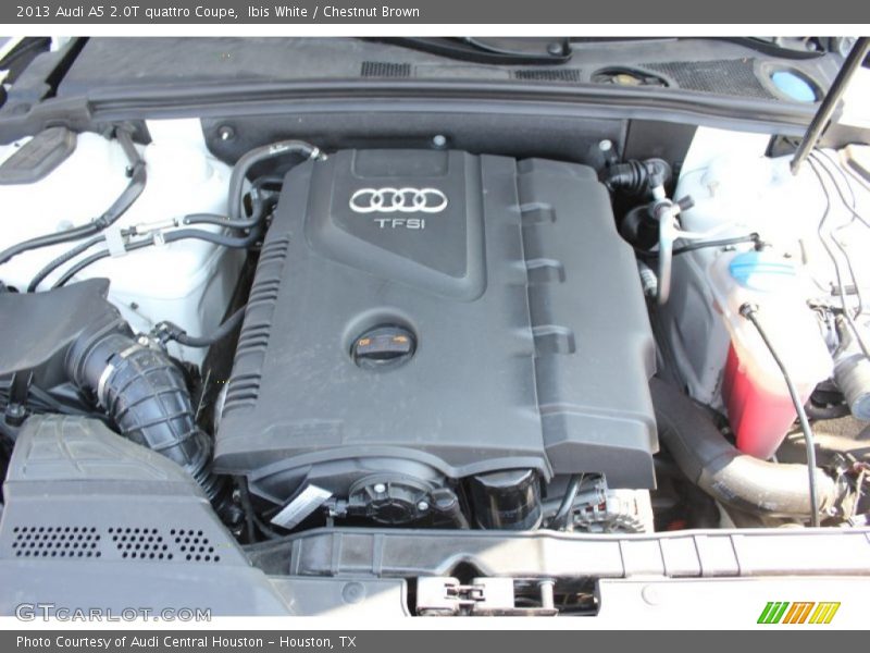 Ibis White / Chestnut Brown 2013 Audi A5 2.0T quattro Coupe