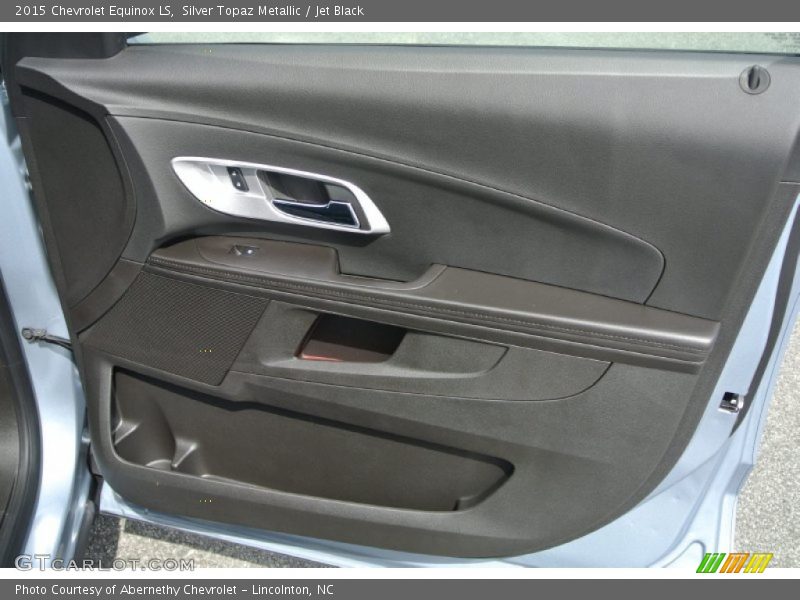 Silver Topaz Metallic / Jet Black 2015 Chevrolet Equinox LS