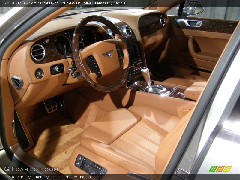Silver Tempest / Saddle 2008 Bentley Continental Flying Spur 4-Seat
