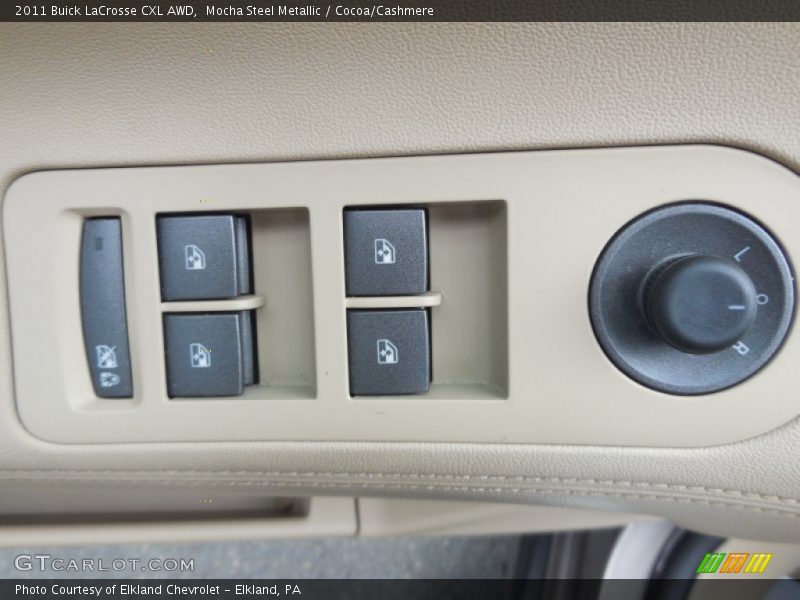 Mocha Steel Metallic / Cocoa/Cashmere 2011 Buick LaCrosse CXL AWD