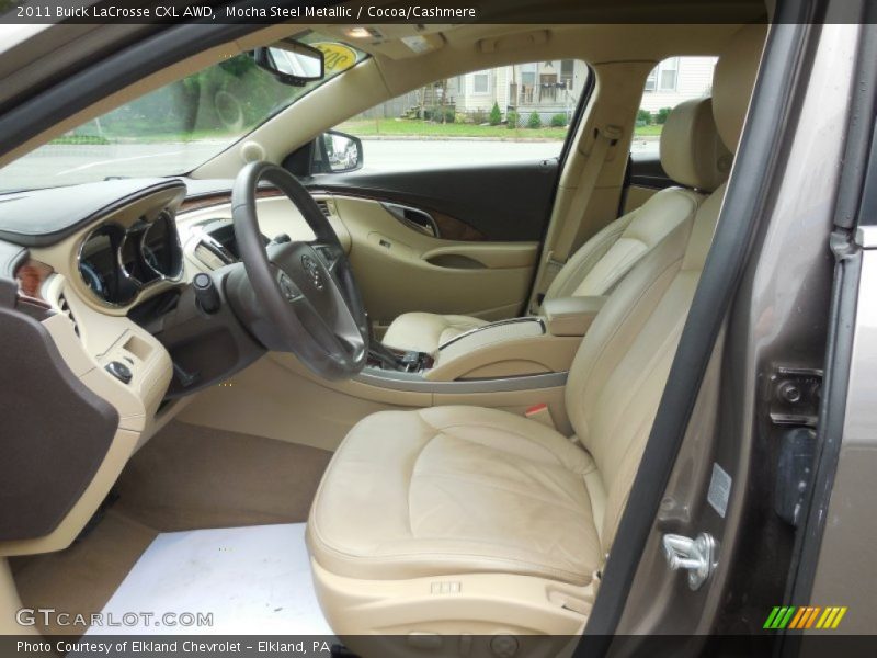 Mocha Steel Metallic / Cocoa/Cashmere 2011 Buick LaCrosse CXL AWD