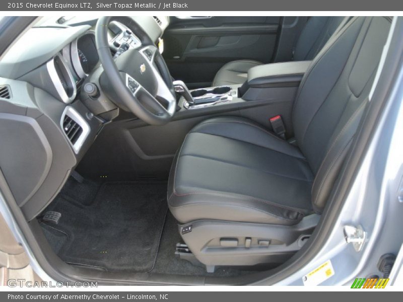 Silver Topaz Metallic / Jet Black 2015 Chevrolet Equinox LTZ