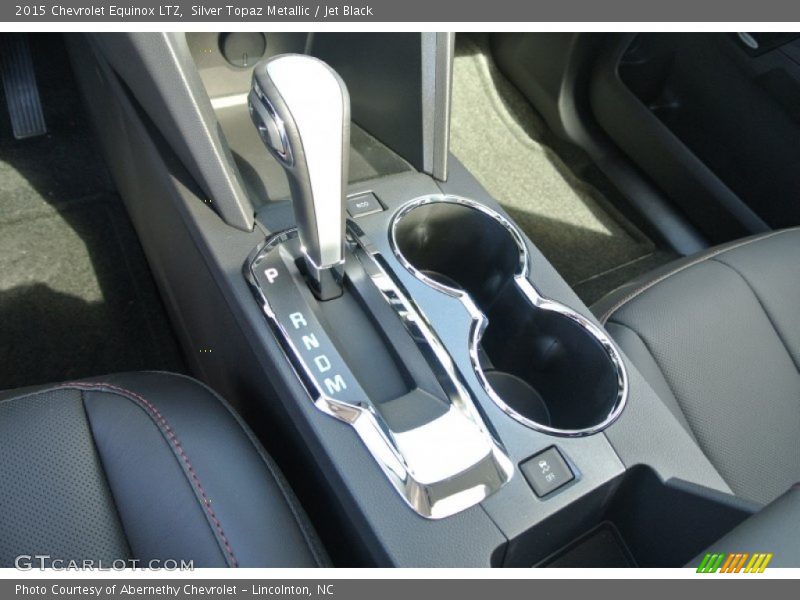 Silver Topaz Metallic / Jet Black 2015 Chevrolet Equinox LTZ