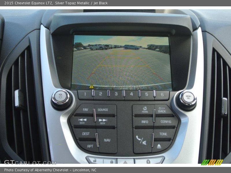 Silver Topaz Metallic / Jet Black 2015 Chevrolet Equinox LTZ