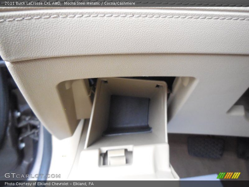 Mocha Steel Metallic / Cocoa/Cashmere 2011 Buick LaCrosse CXL AWD