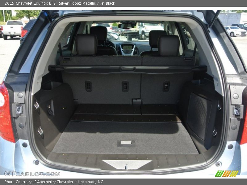 Silver Topaz Metallic / Jet Black 2015 Chevrolet Equinox LTZ