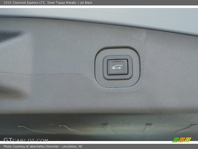 Silver Topaz Metallic / Jet Black 2015 Chevrolet Equinox LTZ