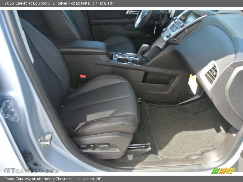 Silver Topaz Metallic / Jet Black 2015 Chevrolet Equinox LTZ