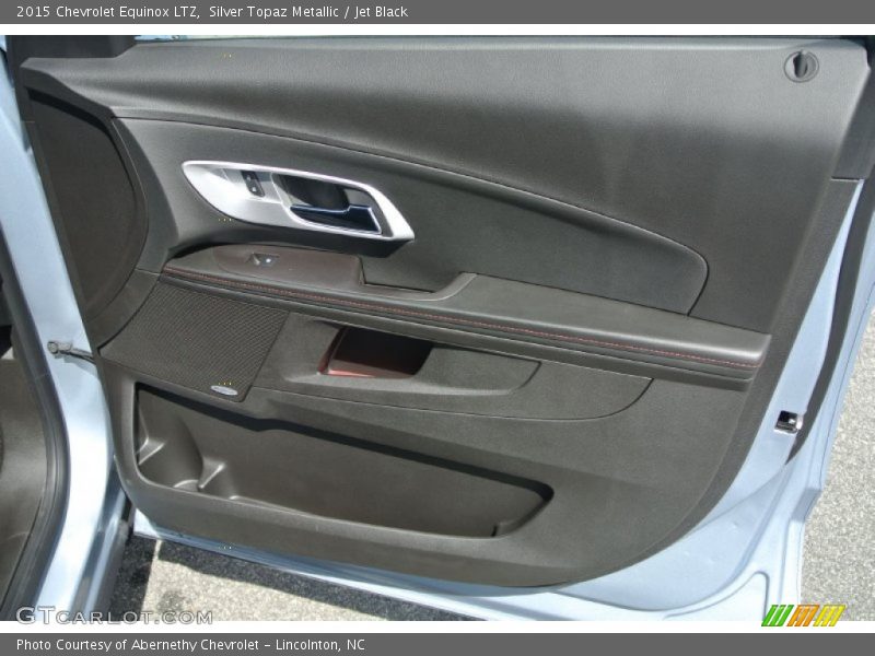 Silver Topaz Metallic / Jet Black 2015 Chevrolet Equinox LTZ