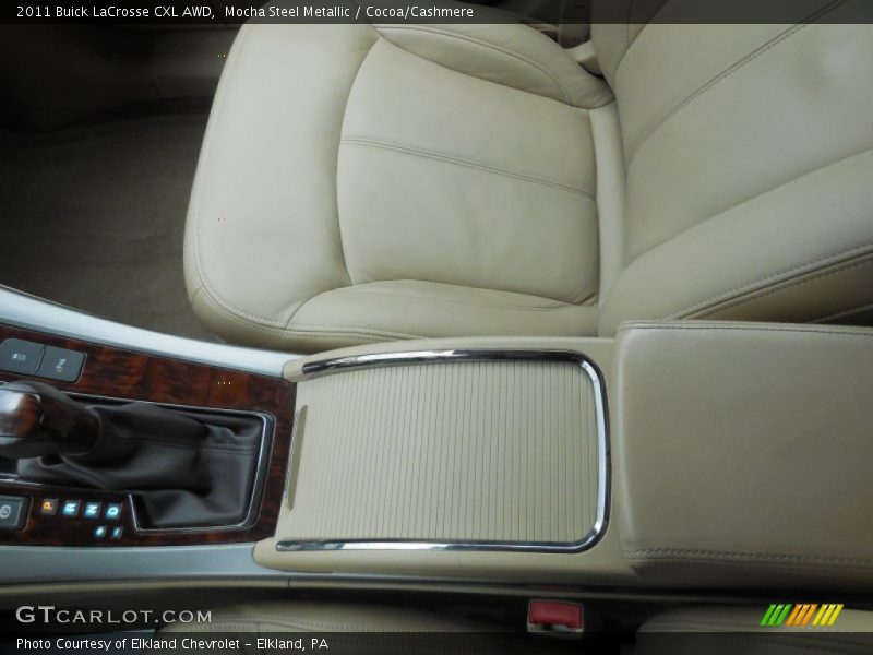 Mocha Steel Metallic / Cocoa/Cashmere 2011 Buick LaCrosse CXL AWD