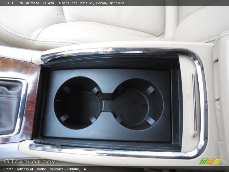 Mocha Steel Metallic / Cocoa/Cashmere 2011 Buick LaCrosse CXL AWD