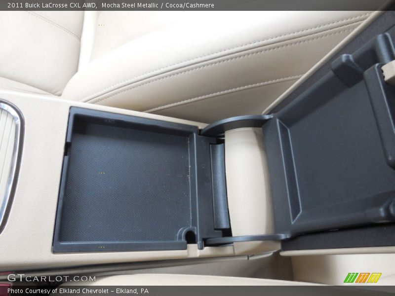 Mocha Steel Metallic / Cocoa/Cashmere 2011 Buick LaCrosse CXL AWD