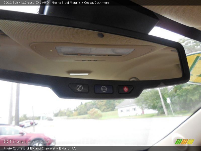 Mocha Steel Metallic / Cocoa/Cashmere 2011 Buick LaCrosse CXL AWD