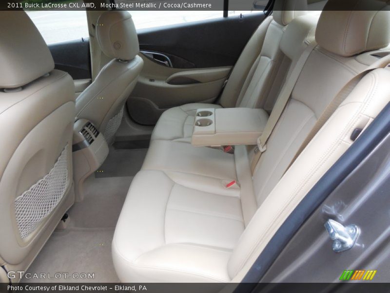Mocha Steel Metallic / Cocoa/Cashmere 2011 Buick LaCrosse CXL AWD