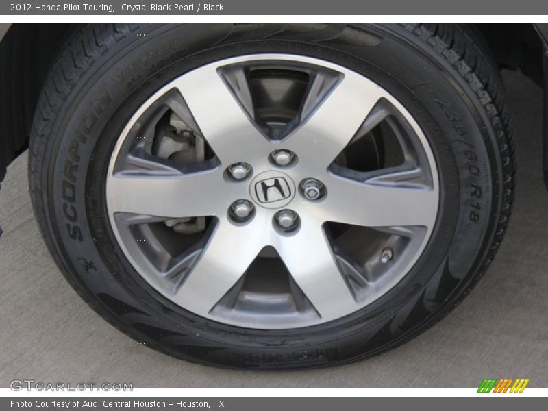 Crystal Black Pearl / Black 2012 Honda Pilot Touring