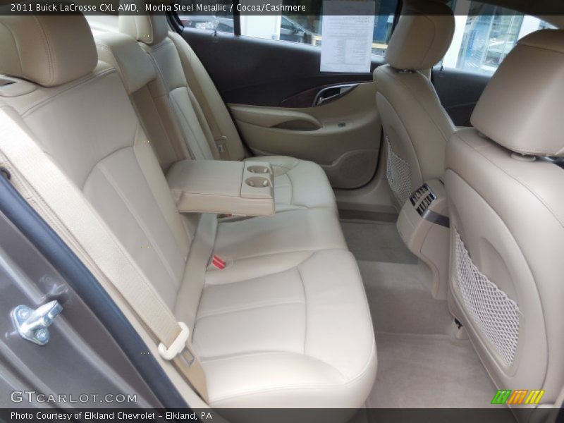 Mocha Steel Metallic / Cocoa/Cashmere 2011 Buick LaCrosse CXL AWD