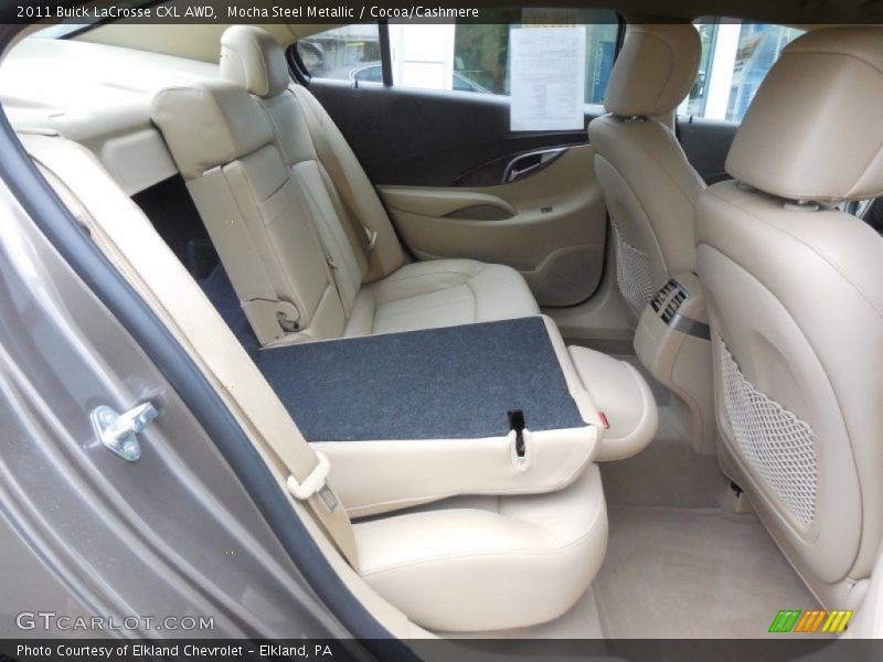Mocha Steel Metallic / Cocoa/Cashmere 2011 Buick LaCrosse CXL AWD