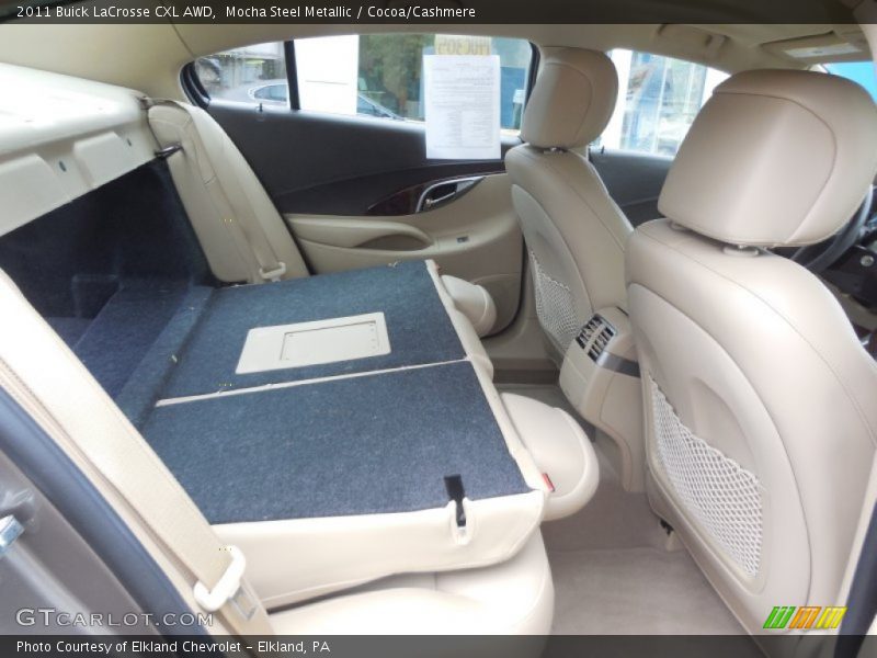 Mocha Steel Metallic / Cocoa/Cashmere 2011 Buick LaCrosse CXL AWD