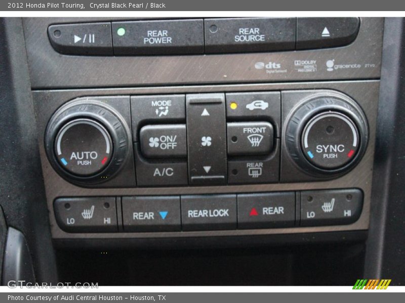 Crystal Black Pearl / Black 2012 Honda Pilot Touring