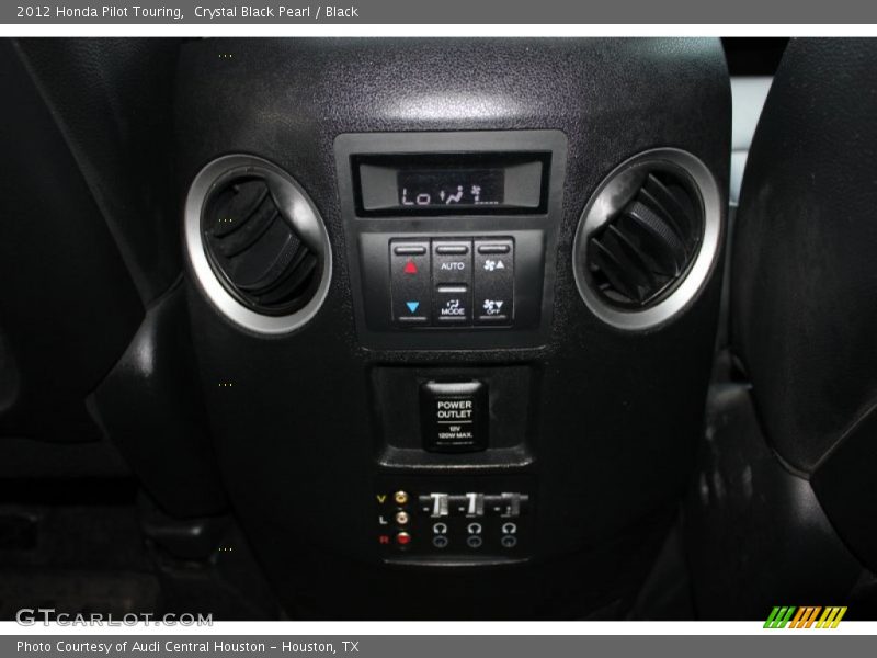 Crystal Black Pearl / Black 2012 Honda Pilot Touring