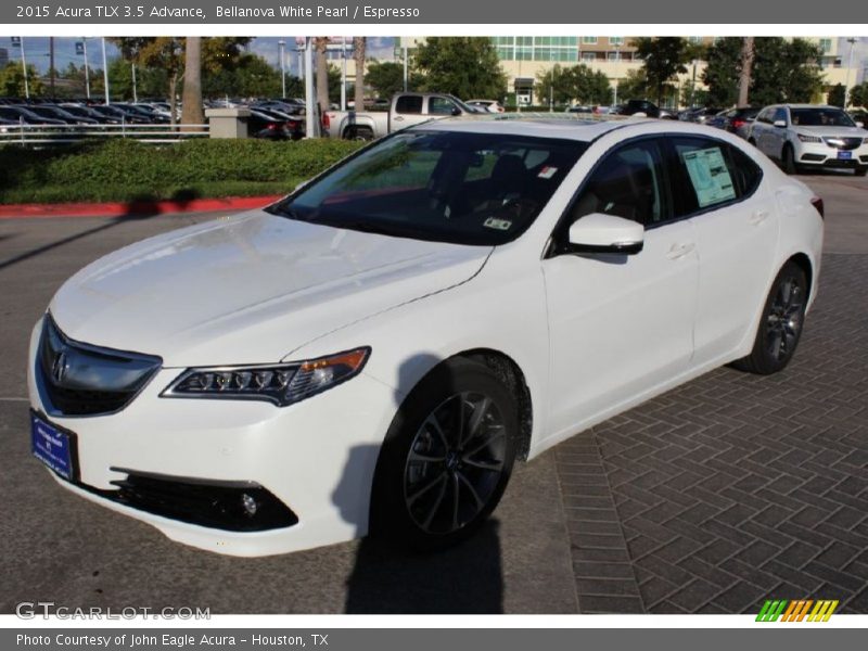 Bellanova White Pearl / Espresso 2015 Acura TLX 3.5 Advance
