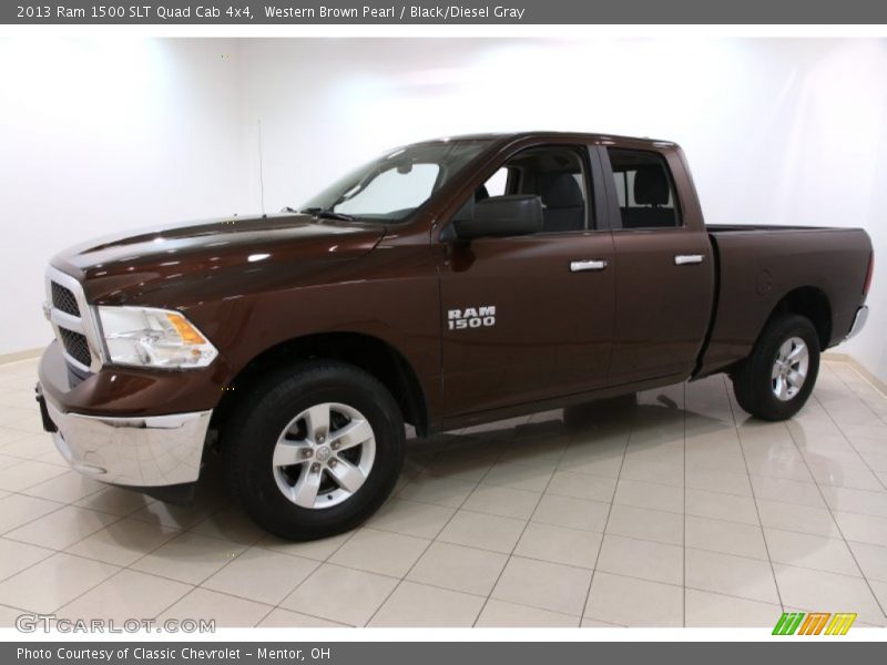 Front 3/4 View of 2013 1500 SLT Quad Cab 4x4