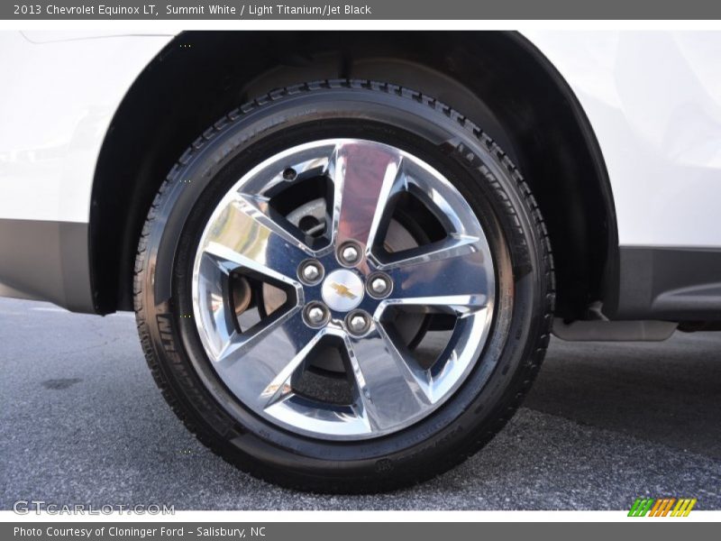 Summit White / Light Titanium/Jet Black 2013 Chevrolet Equinox LT