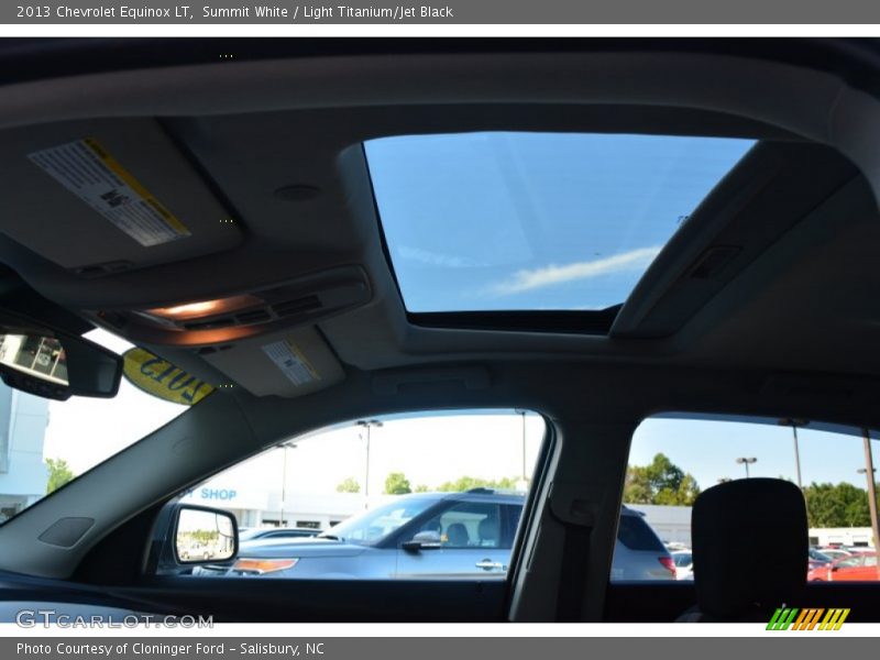Summit White / Light Titanium/Jet Black 2013 Chevrolet Equinox LT