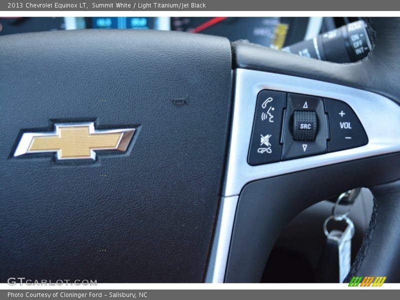 Summit White / Light Titanium/Jet Black 2013 Chevrolet Equinox LT