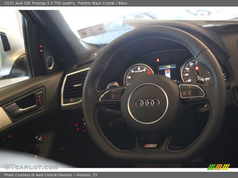 Panther Black Crystal / Black 2015 Audi SQ5 Prestige 3.0 TFSI quattro