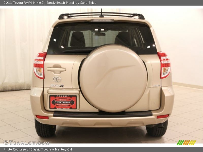Sandy Beach Metallic / Sand Beige 2011 Toyota RAV4 I4 4WD