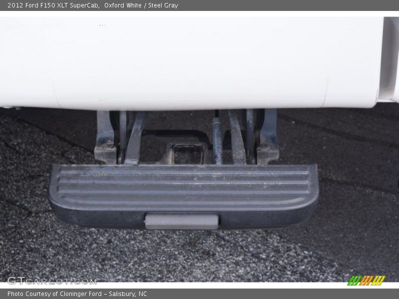 Oxford White / Steel Gray 2012 Ford F150 XLT SuperCab