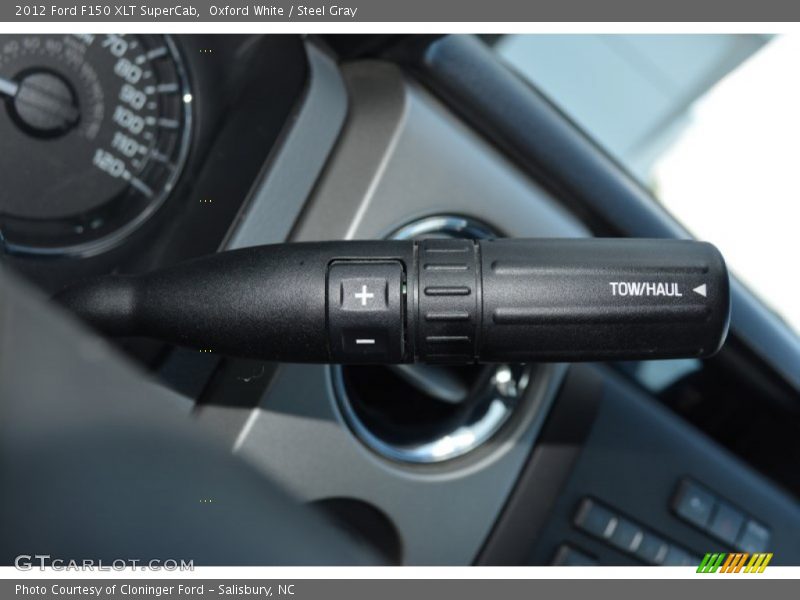 Oxford White / Steel Gray 2012 Ford F150 XLT SuperCab