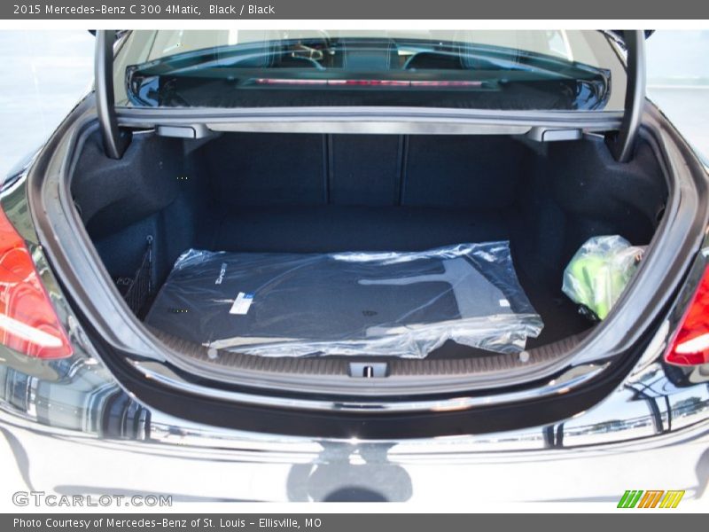 Black / Black 2015 Mercedes-Benz C 300 4Matic