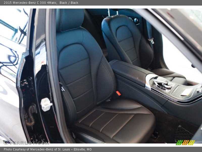 Black / Black 2015 Mercedes-Benz C 300 4Matic