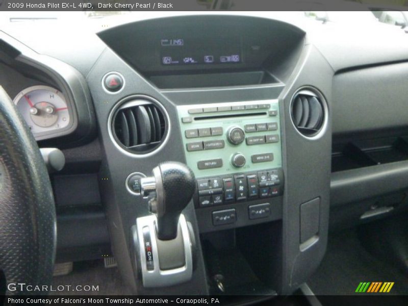 Dark Cherry Pearl / Black 2009 Honda Pilot EX-L 4WD