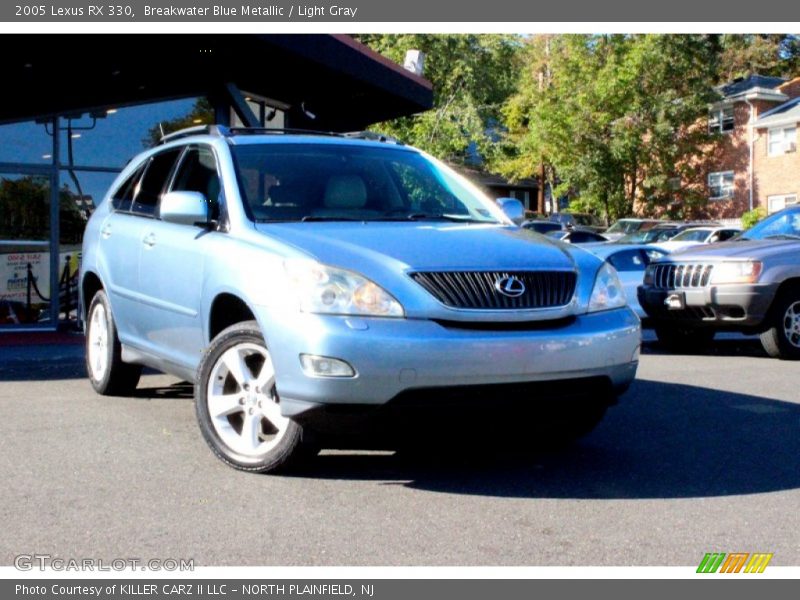 Breakwater Blue Metallic / Light Gray 2005 Lexus RX 330