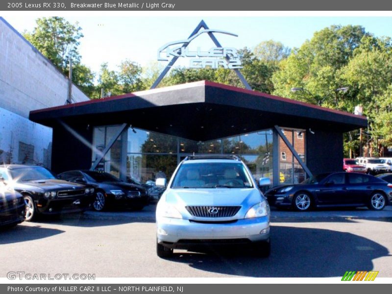 Breakwater Blue Metallic / Light Gray 2005 Lexus RX 330