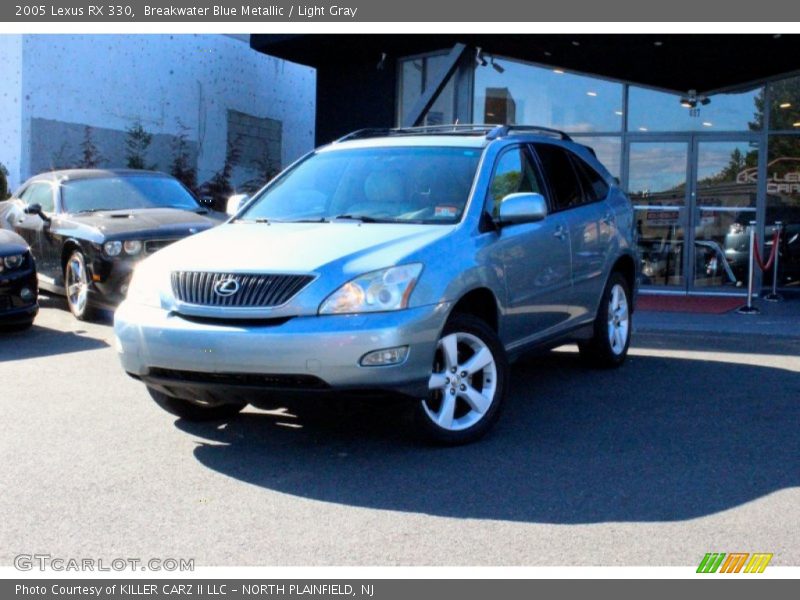 Breakwater Blue Metallic / Light Gray 2005 Lexus RX 330