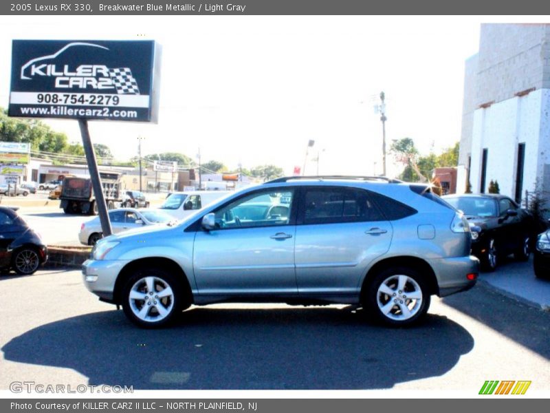 Breakwater Blue Metallic / Light Gray 2005 Lexus RX 330