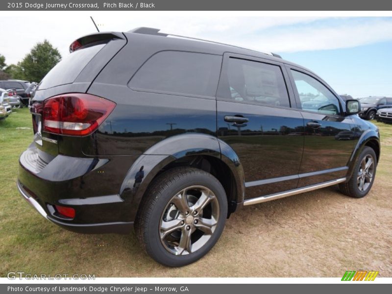 Pitch Black / Black 2015 Dodge Journey Crossroad