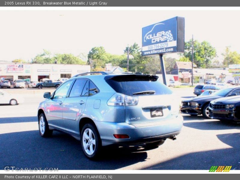 Breakwater Blue Metallic / Light Gray 2005 Lexus RX 330