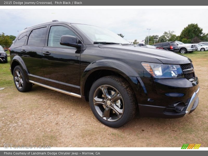 Pitch Black / Black 2015 Dodge Journey Crossroad