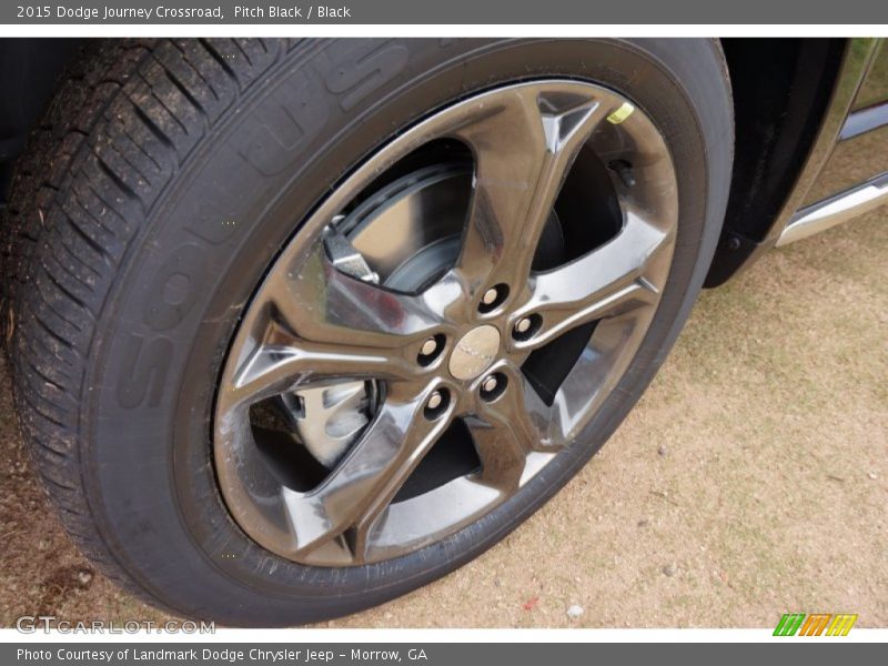 Pitch Black / Black 2015 Dodge Journey Crossroad