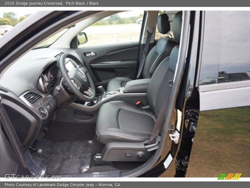 Pitch Black / Black 2015 Dodge Journey Crossroad