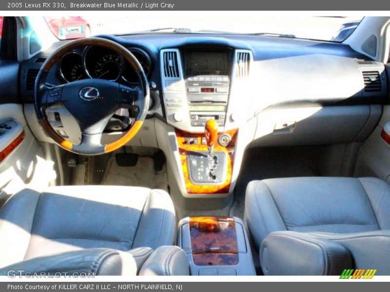 Breakwater Blue Metallic / Light Gray 2005 Lexus RX 330